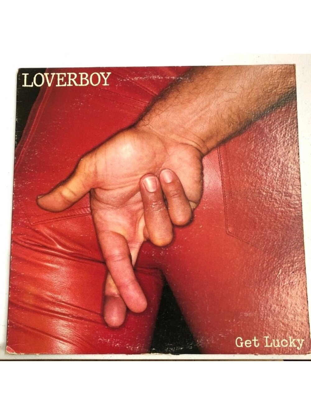 Loverboy Get Lucky Vinyl Record 1981 Columbia FC37638 Rock Album Classic